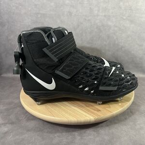 Nike Force Savage Elite 2 TD Mens 14.5 Black Football Detachable Cleats Shoes